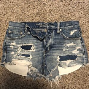 Jean shorts American Eagle